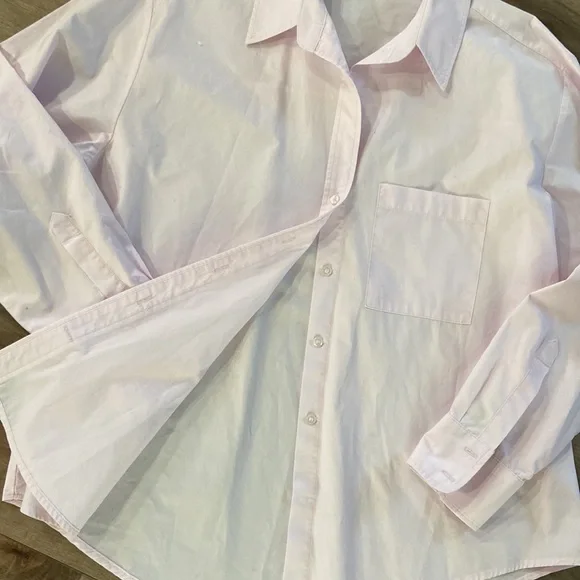 Zara light pink shirt, size L - Picture 4 of 4